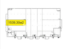 plans. Сухой склад (+18) Склад Московская обл, Дзержинский, ул Алексеевская, д 5 , 1 540 м2 фото 1